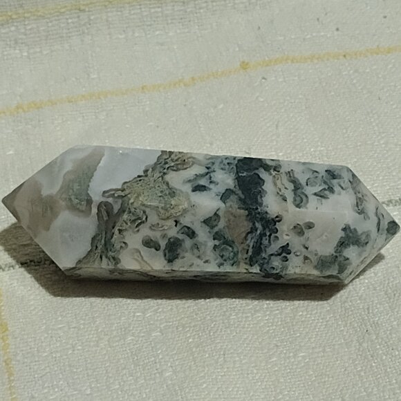 Tree Agate Double Point - Picture 3 of 7